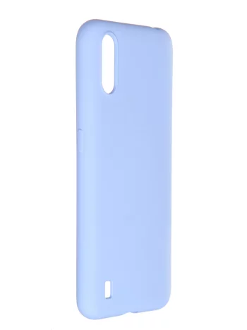 Чехол Pero для Samsung Galaxy A01 Liquid Silicone Light Blue PCLS-0012-LB(PCLS-0012-LB)