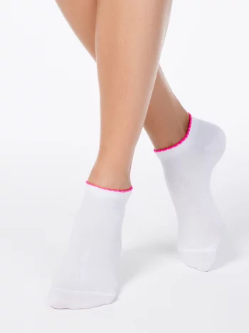 Носки хлопковые женские ⭐️ Короткие хлопковые носки ACTIVE с пикотом ⭐️(Носки хлопковые женские ⭐️ Короткие хлопковые носки ACTIVE с пикотом ⭐️)